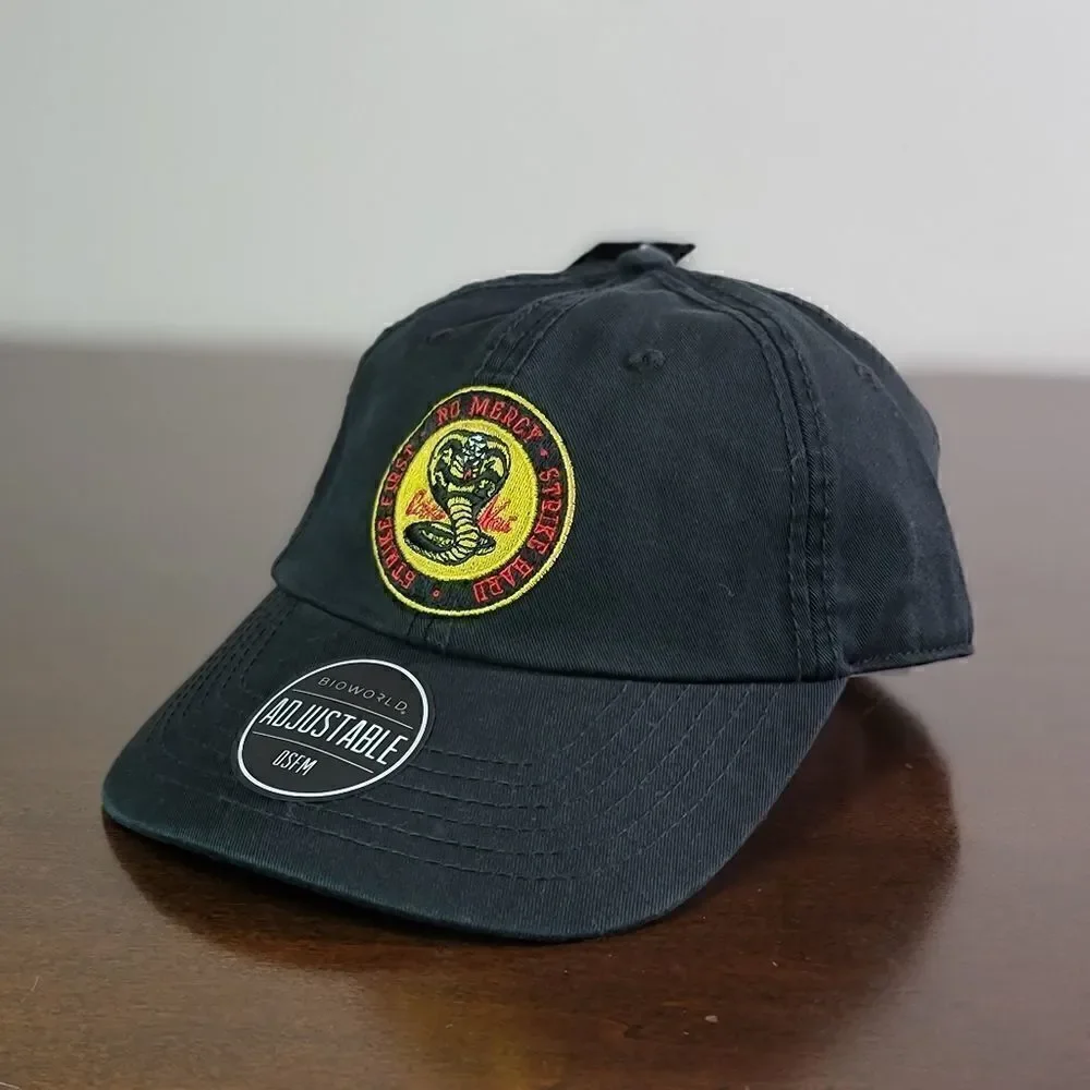 Cobra Kai Official Licensed Dad Hat Cap Black New